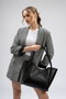 Lucky Bees Bolso Tote Negro 1264 Npt